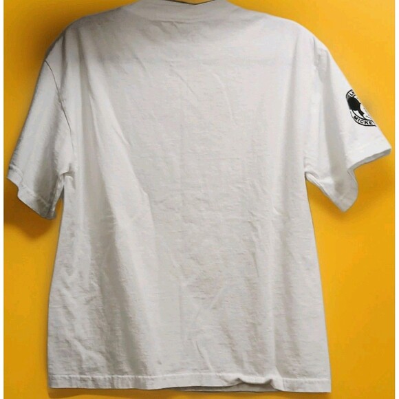 Disney Neff Mickey Mouse T-Shirt Men’s L White Graphic Streetwear Tee - Picture 5 of 6